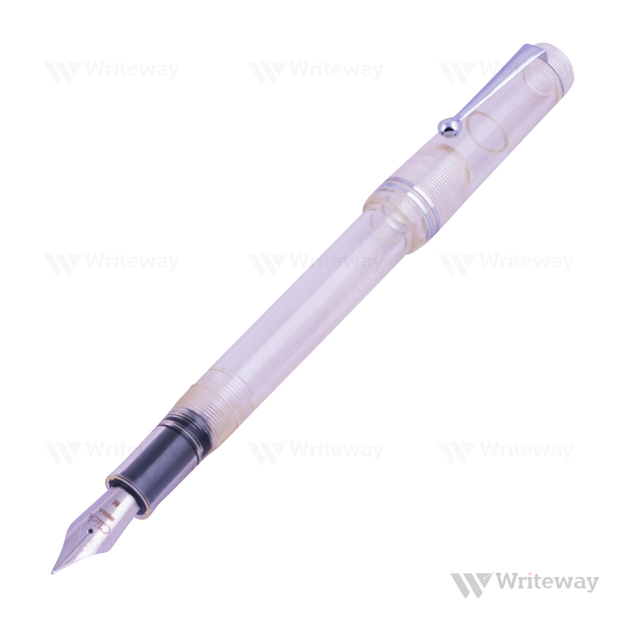 CLICK ARISTOCRAT FOUNTAIN PEN TRANSPARENT - MEDIUM